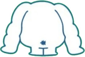 凹（うしろ姿）